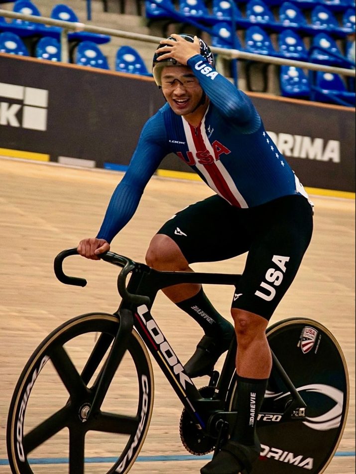 Geneway Tang after a keirin